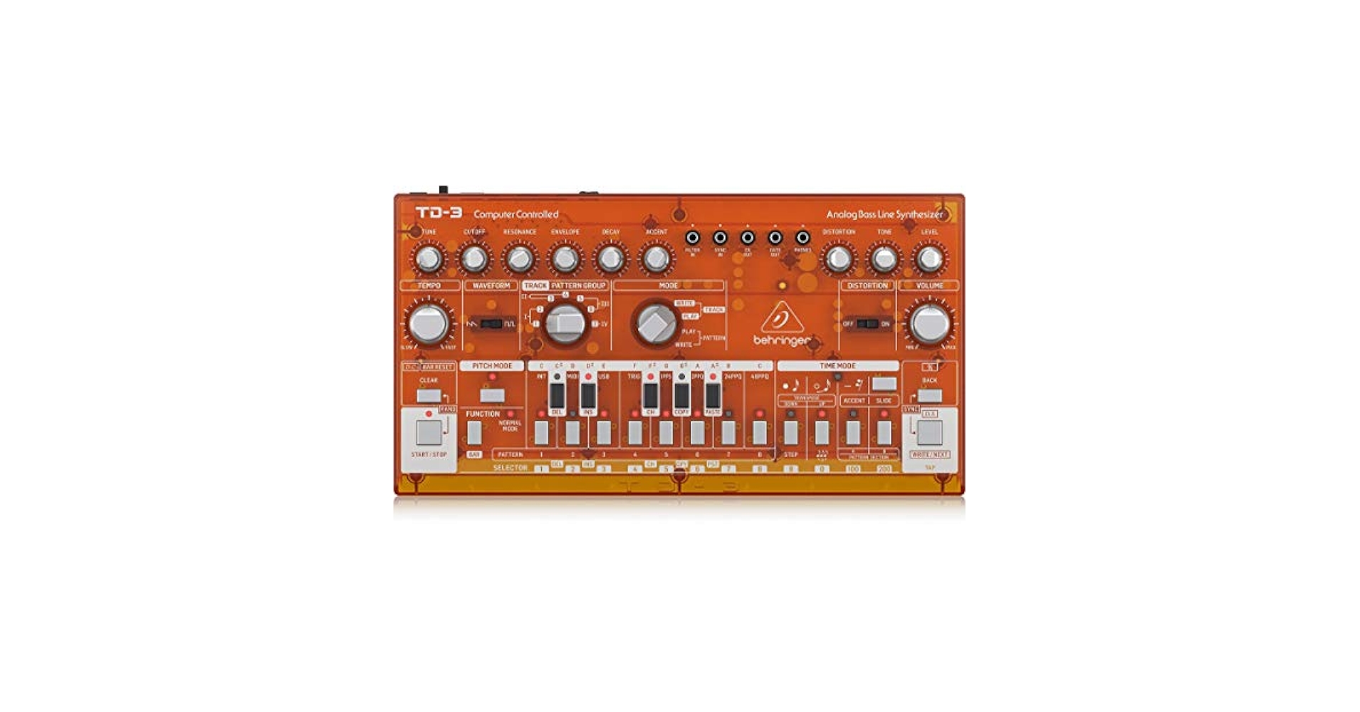 Amazon.com: Behringer TD-3-TG Analog Bass Line Synthesizer